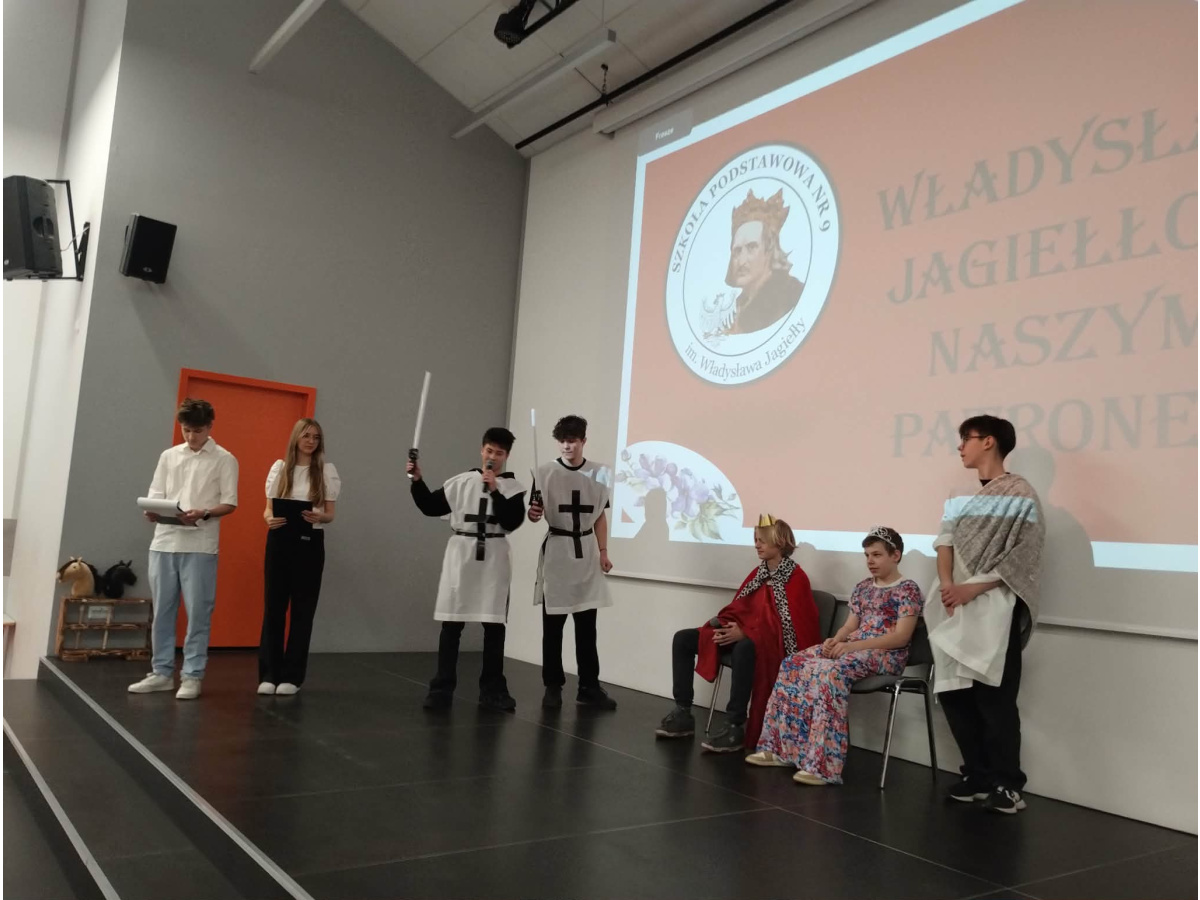 Scenka nawiązująca do Bitwy pod Grunwaldem